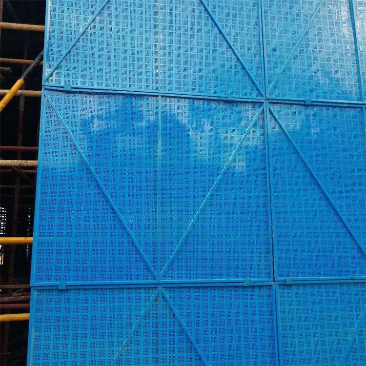 喷涂镀锌板爬架网   