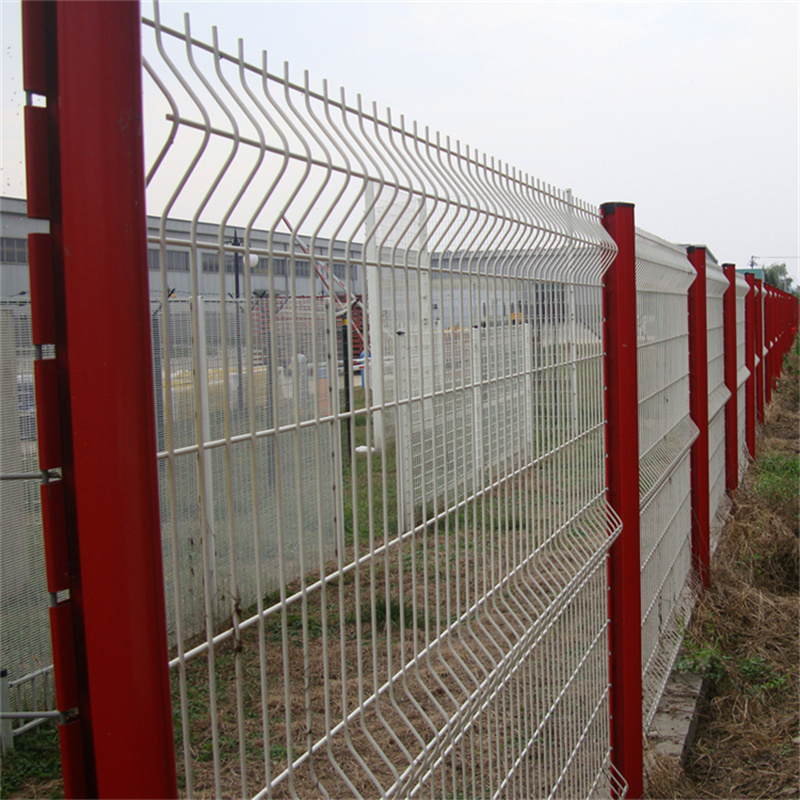 桃型柱防抛网图片2