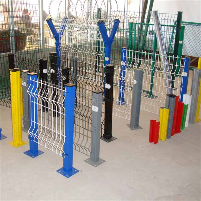 桃型柱防抛网图片4