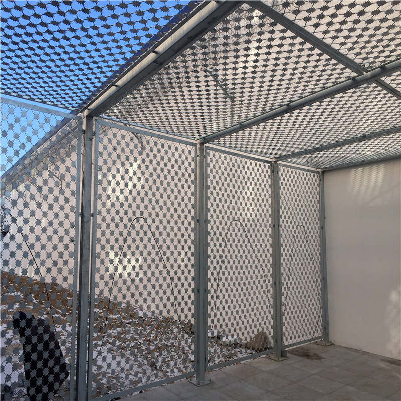 看守所梅花刺钢网墙图片3